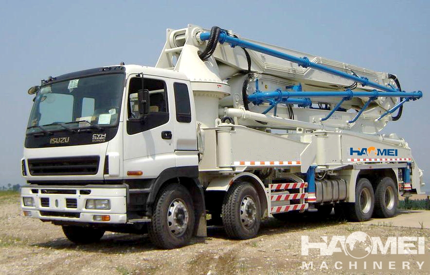HDT5350THB-42/4 42m Concrete Pump Truck