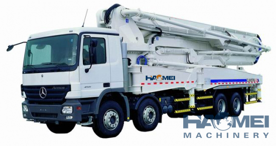 HDT5401THB-48/5 48m boom-type concrete pump truck