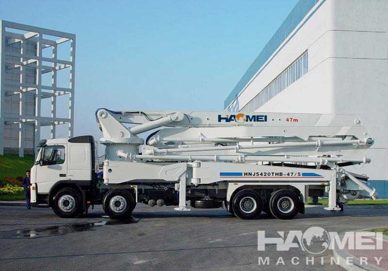 HDT5401THB-52/5 Concrete Boom Pump Truck