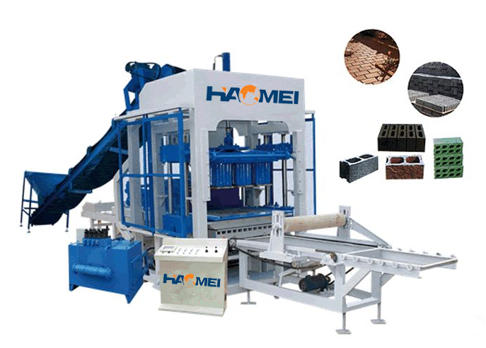 QT4-15 Fire-free Brick Making Machine