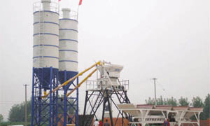 HZS35 Concrete batching plant