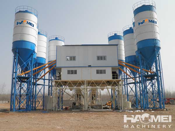HZS180 Concrete Batching Plant (180m3/h)